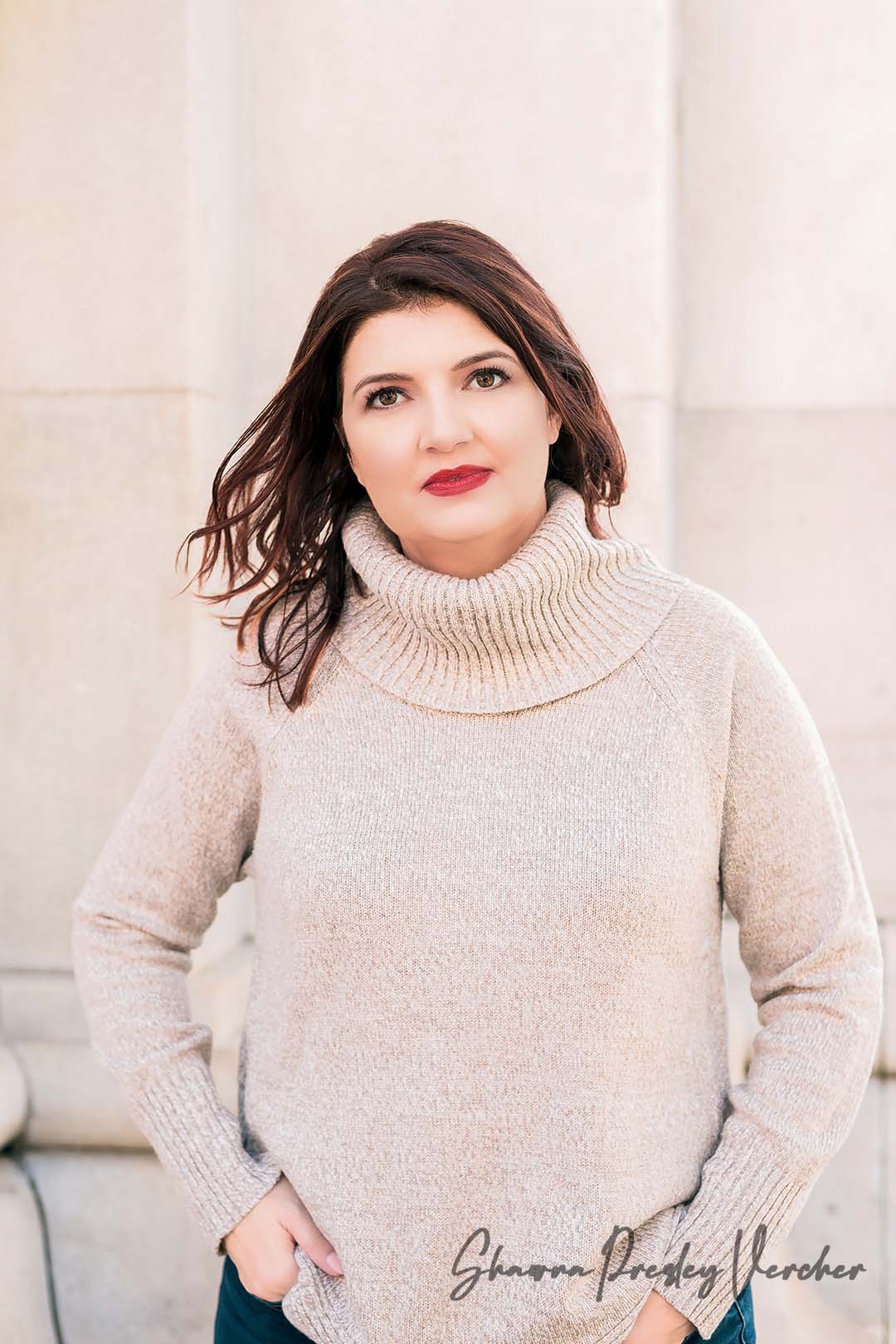 Shawna Vercher in Washington Square Park